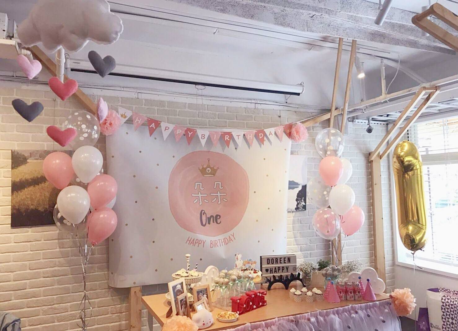 PartyPack派對懶人包 - 夢幻公主皇冠生日派對懶人包5件組 (20x26x6 cm)