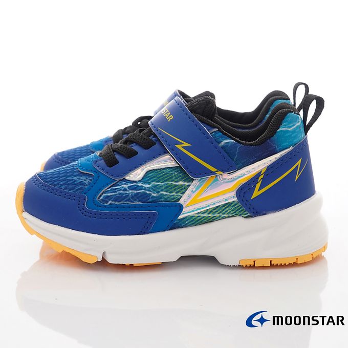 Moonstar日本月星 - 月星MSCN-3E競速運動款(中大童段)-運動鞋-藍