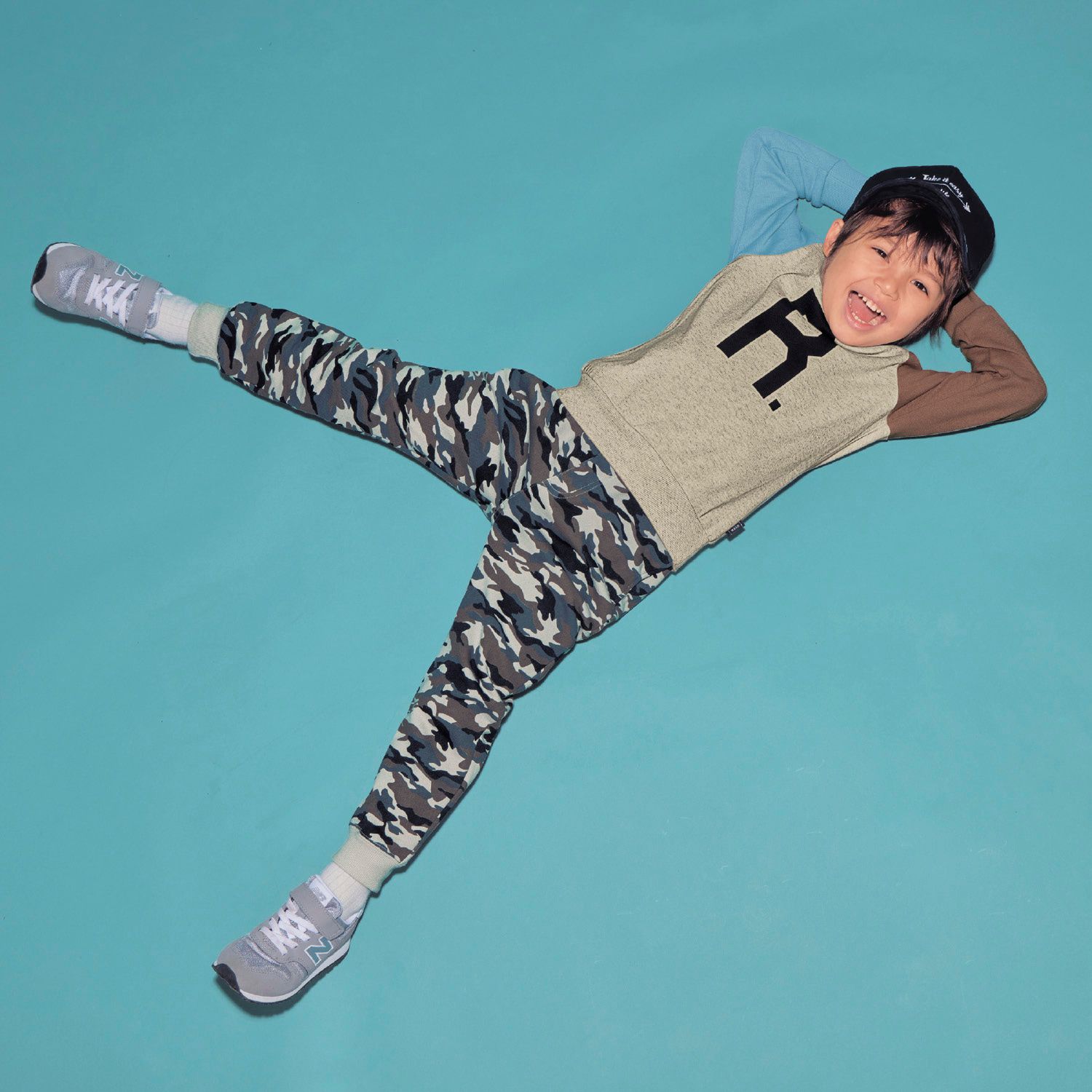 日本千趣會 - GITA 純棉束口休閒長褲-紫格紋