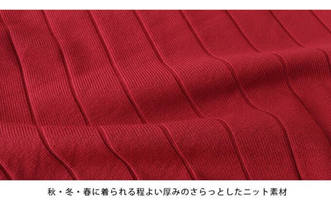 日本 BLUE EAST - 圓領粗坑條長袖針織上衣-淺灰杏