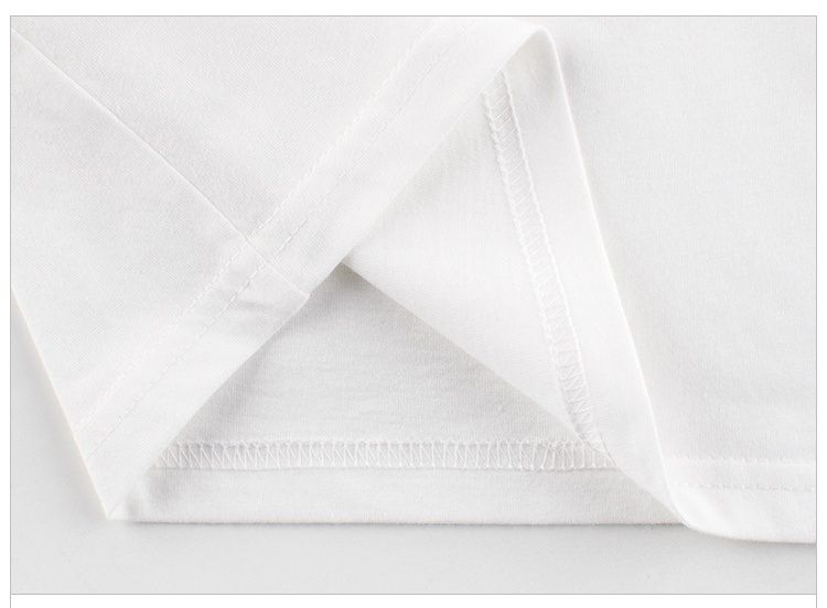 純棉圓領短袖套裝-鳳梨-黑+白