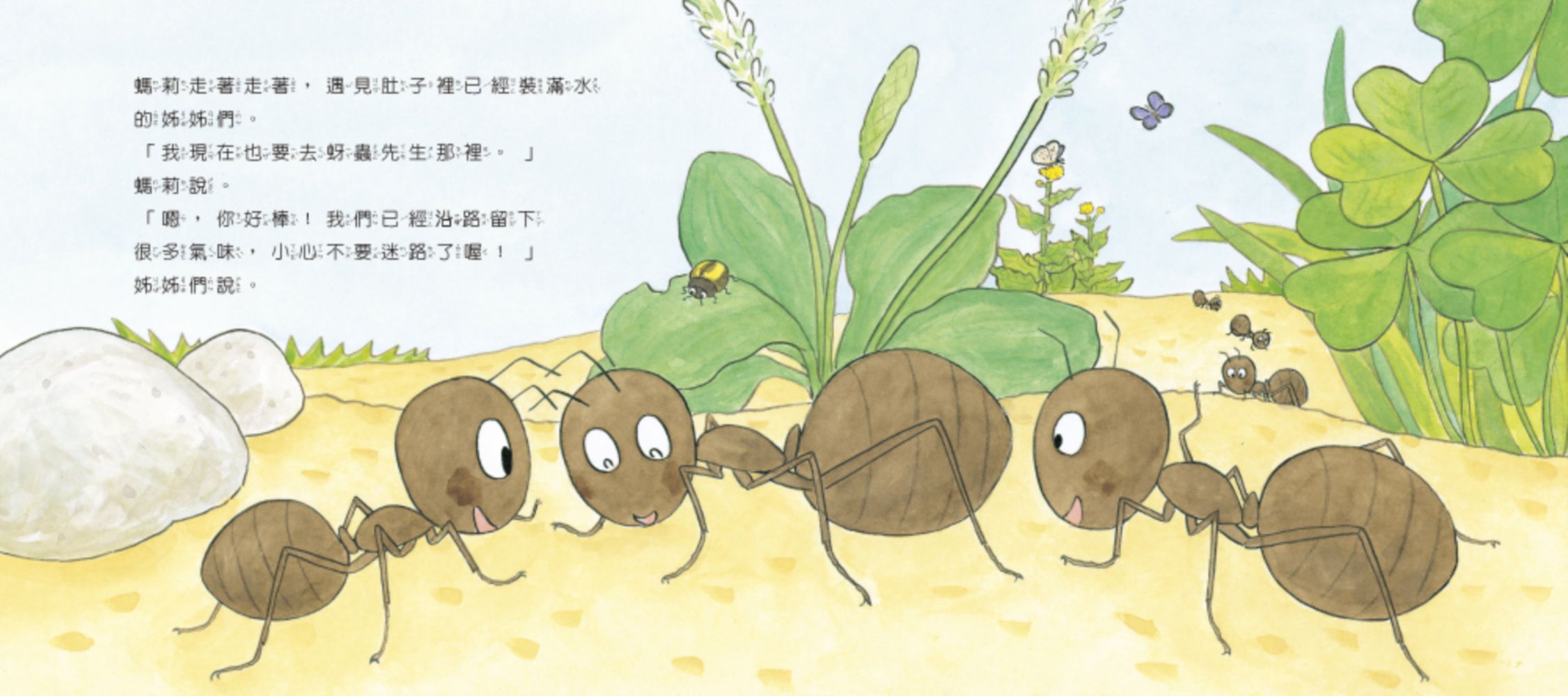 【認識蟲蟲世界】-小螞蟻去探險