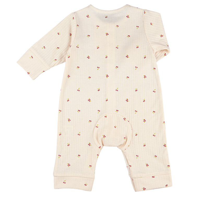 akachan honpo - 長袖兔裝-櫻桃-粉紅色