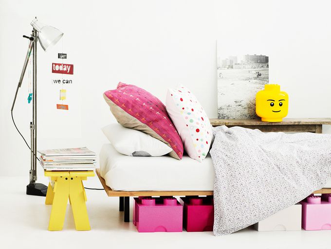 Room Copenhagen - 樂高 LEGO® 八凸抽屜收納箱(多色可選) (水藍色)