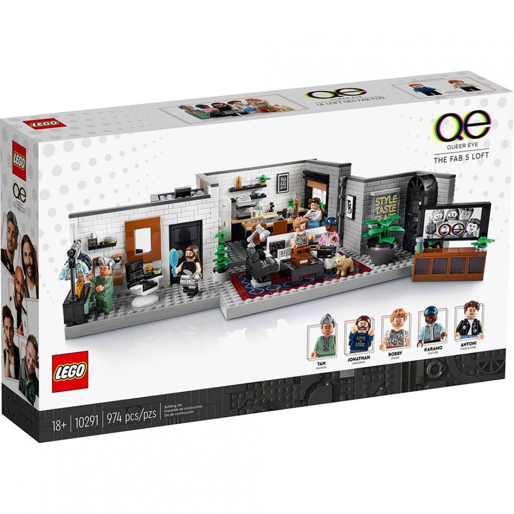 樂高 LEGO - 樂高積木 LEGO《 LT10291》創意大師 Creator 系列 - 酷男五人組的閣樓-974pcs