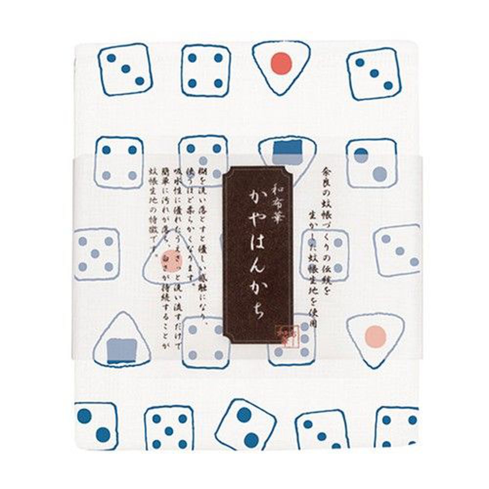 日本 Prairie Dog - 【和布華】日本製奈良五重紗手帕-骰子 (30x26cm)