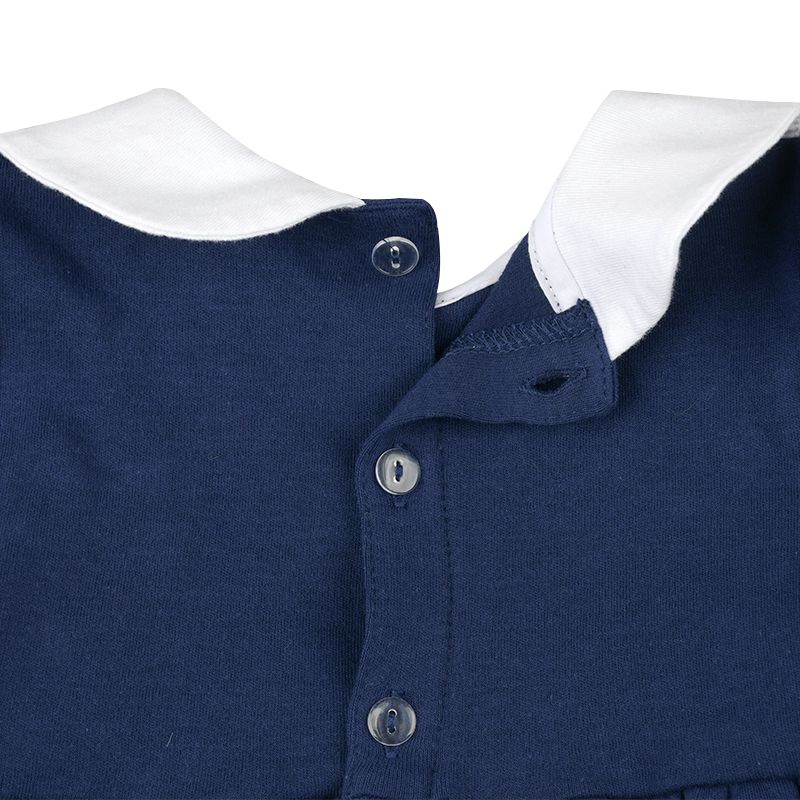 akachan honpo - 長版上衣&短褲-深藍色