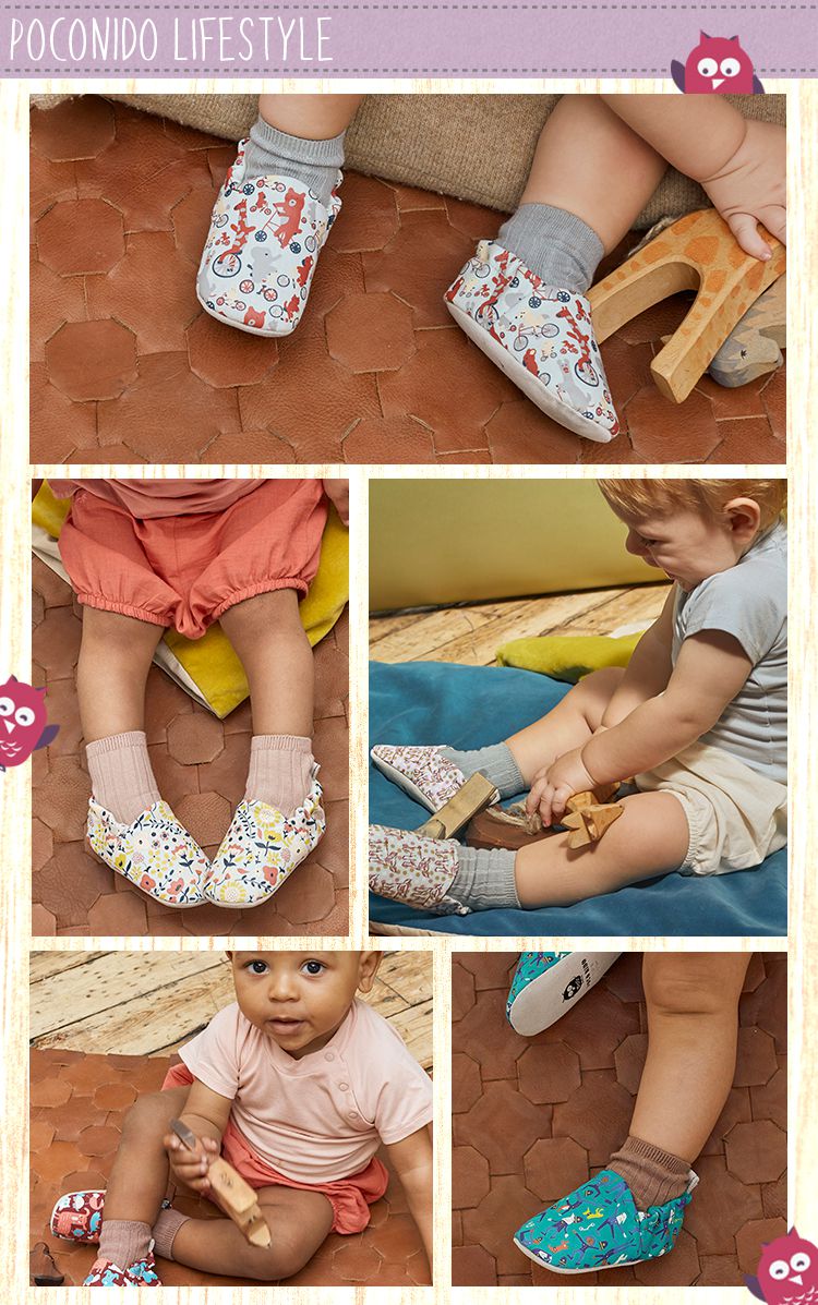 英國 POCO NIDO - 寶寶手工鞋/學步鞋-快樂小獅