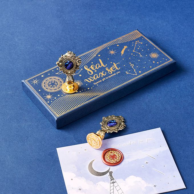 Vanibaby - 火漆印章禮盒9件組-浪漫星空