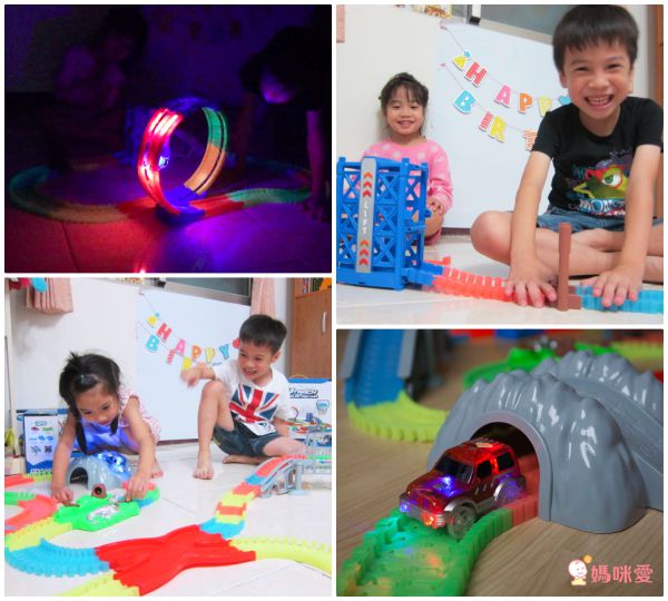 BQOCH - 【兒童益智玩具】電動夜光軌道車 風火輪 (132pcs)