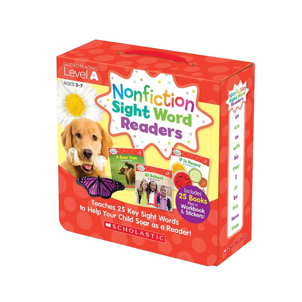 Nonfiction Sight Word Readers Level A with CD-教材+CD-彩色
