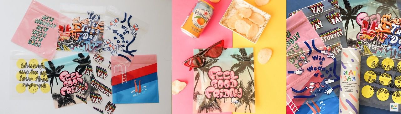 PLAY BAG瘋狂小袋 - Seven Days 抗菌萬用環保密實袋 (小型) 7入