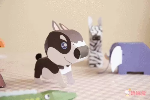 JoanMiro - 兒童3D紙模館-動物主題