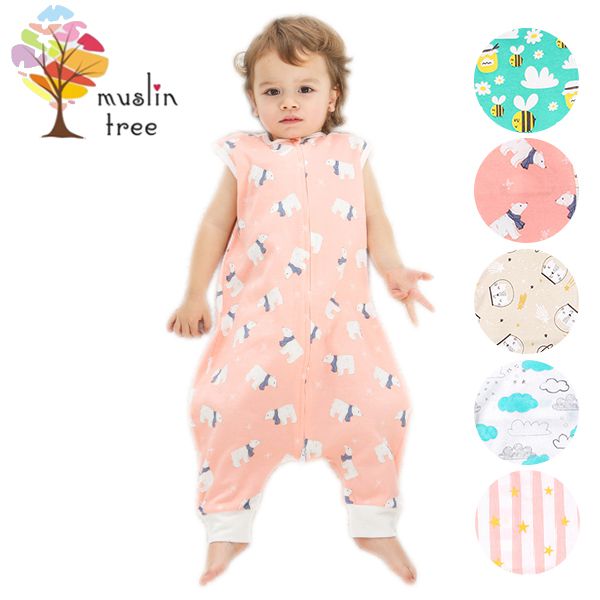 Muslin tree 吸汗背巾/包巾/防踢被睡袋 ♡ 夏天的好朋友