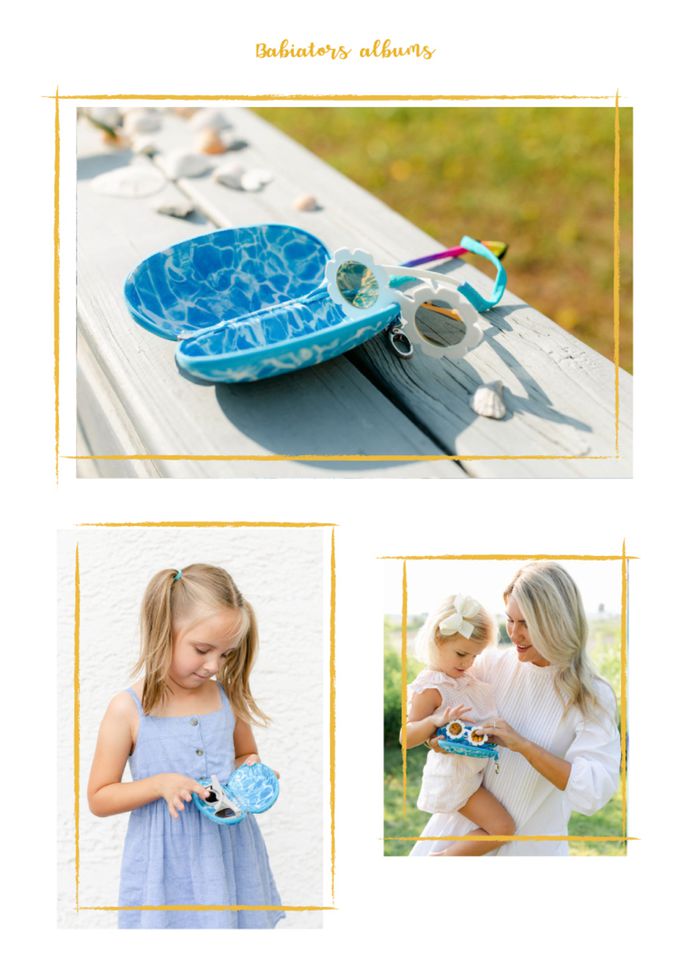 美國 Babiators - 配件 - 旅行眼鏡盒-潛水部隊 (F)