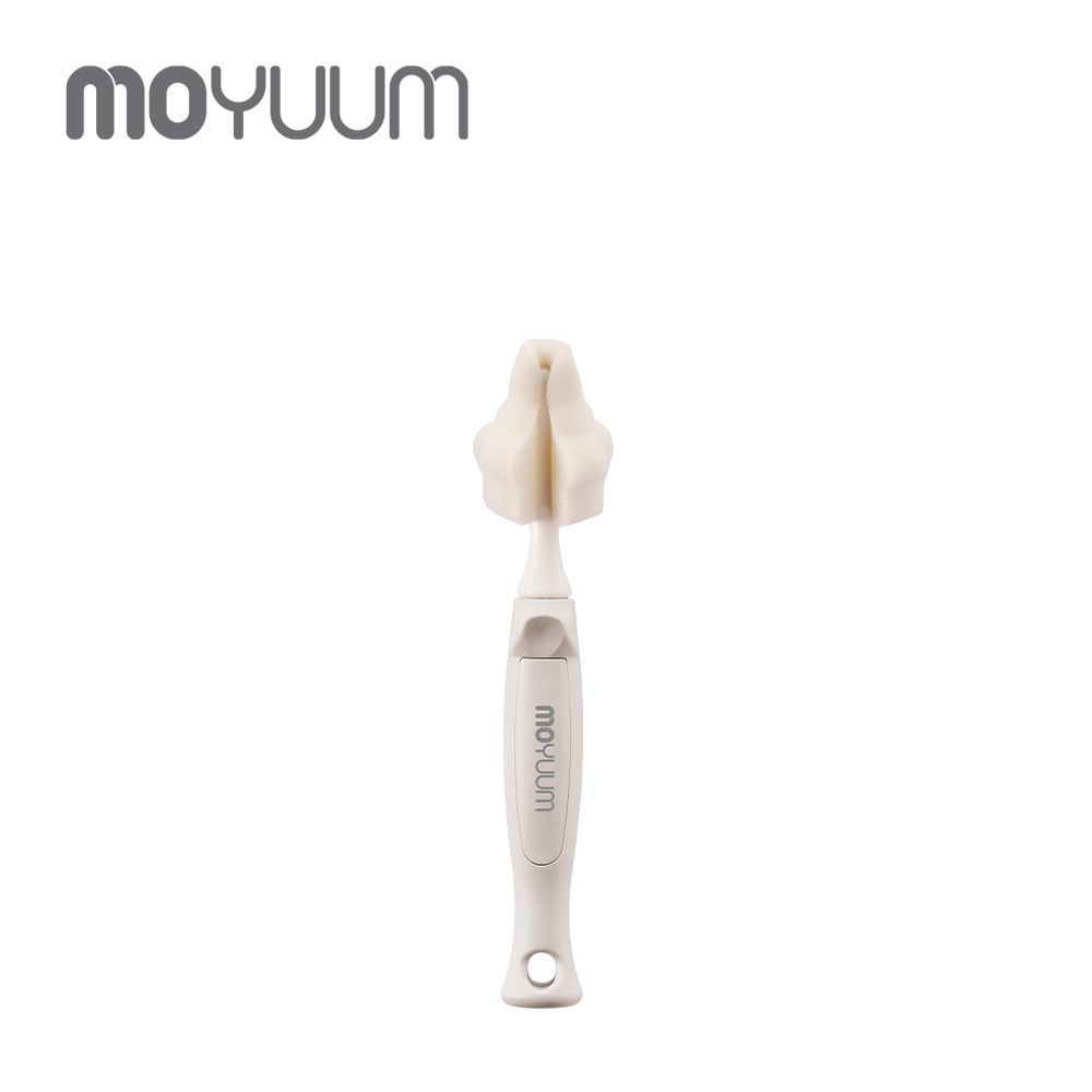 奶嘴海綿刷 2入組-白色