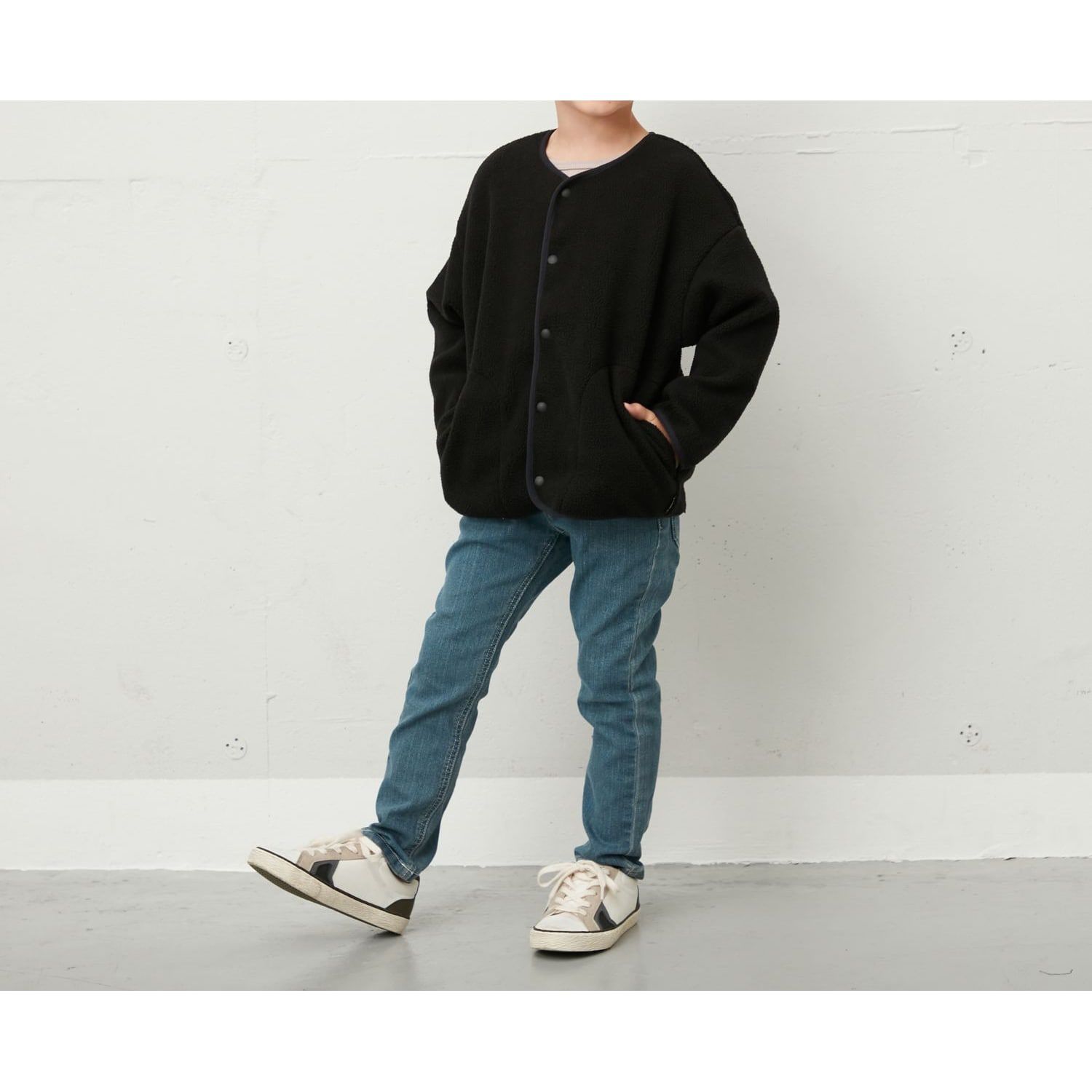 日本千趣會 - 內裡純棉泰迪熊外套-蜜桃粉