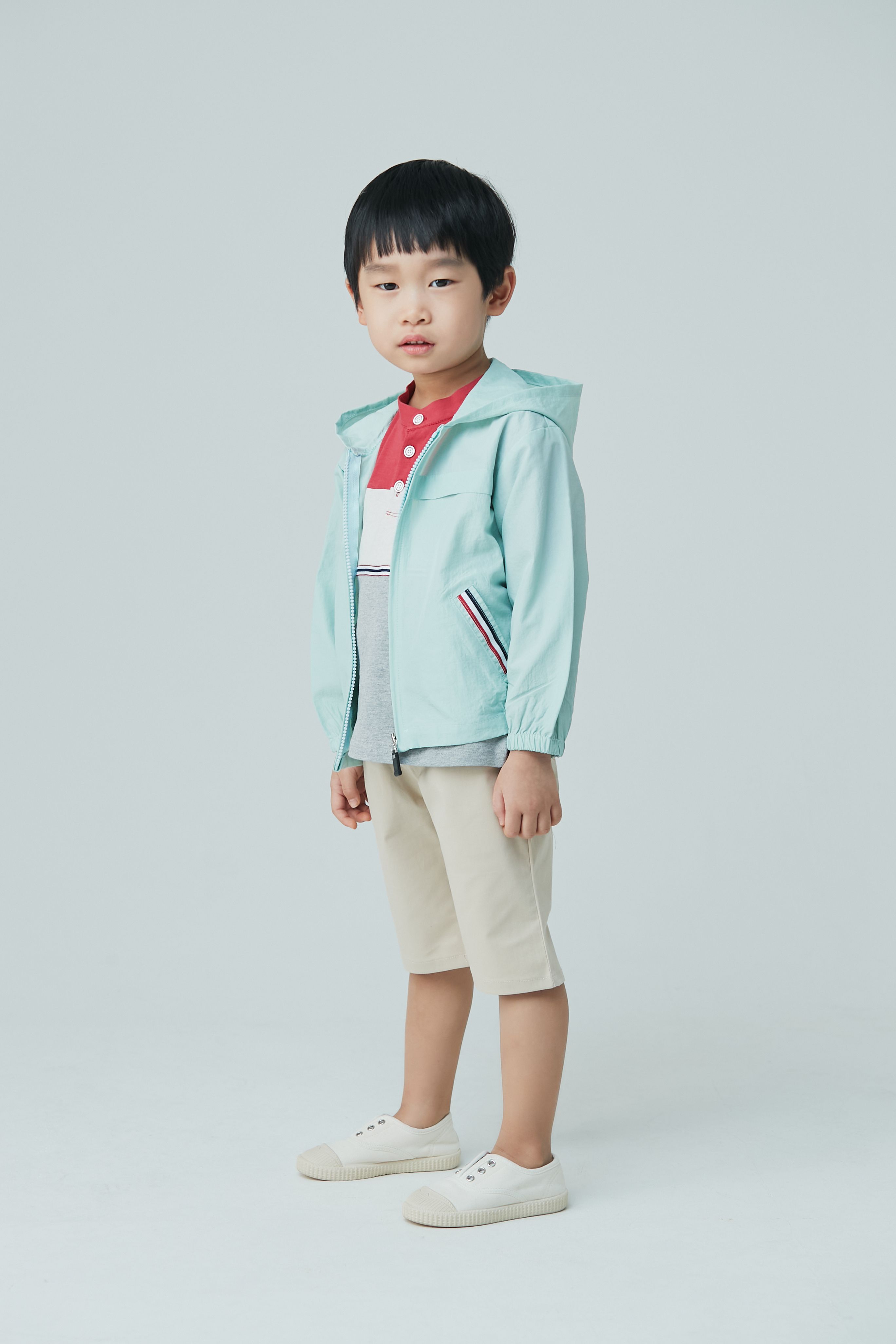 韓國 Coco Bang - 連帽夾克-薄荷綠