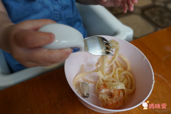 英國 Doddl - 人體工學幼兒學習餐具三件組-藍色-單組