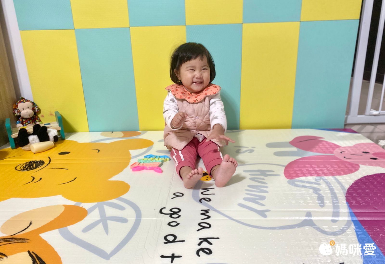 無毒無臭味【迪士尼折疊遊戲地墊】雙面都可用