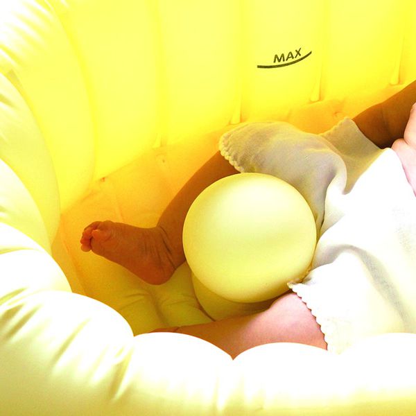 akachan honpo - 新手爸爸也OK！充氣柔軟嬰兒浴盆Y