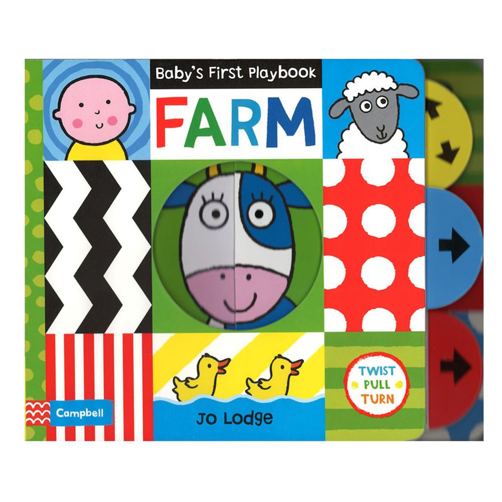 BABYS FIRST PLAYBOOK:FARM/硬頁書