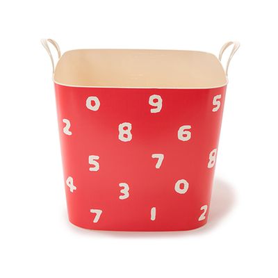 日本stacksto - 日本 Stacksto X SOU・SOU 聯名收納籃-SO-SU-U紅 (33.5*33.5*34.6cm)