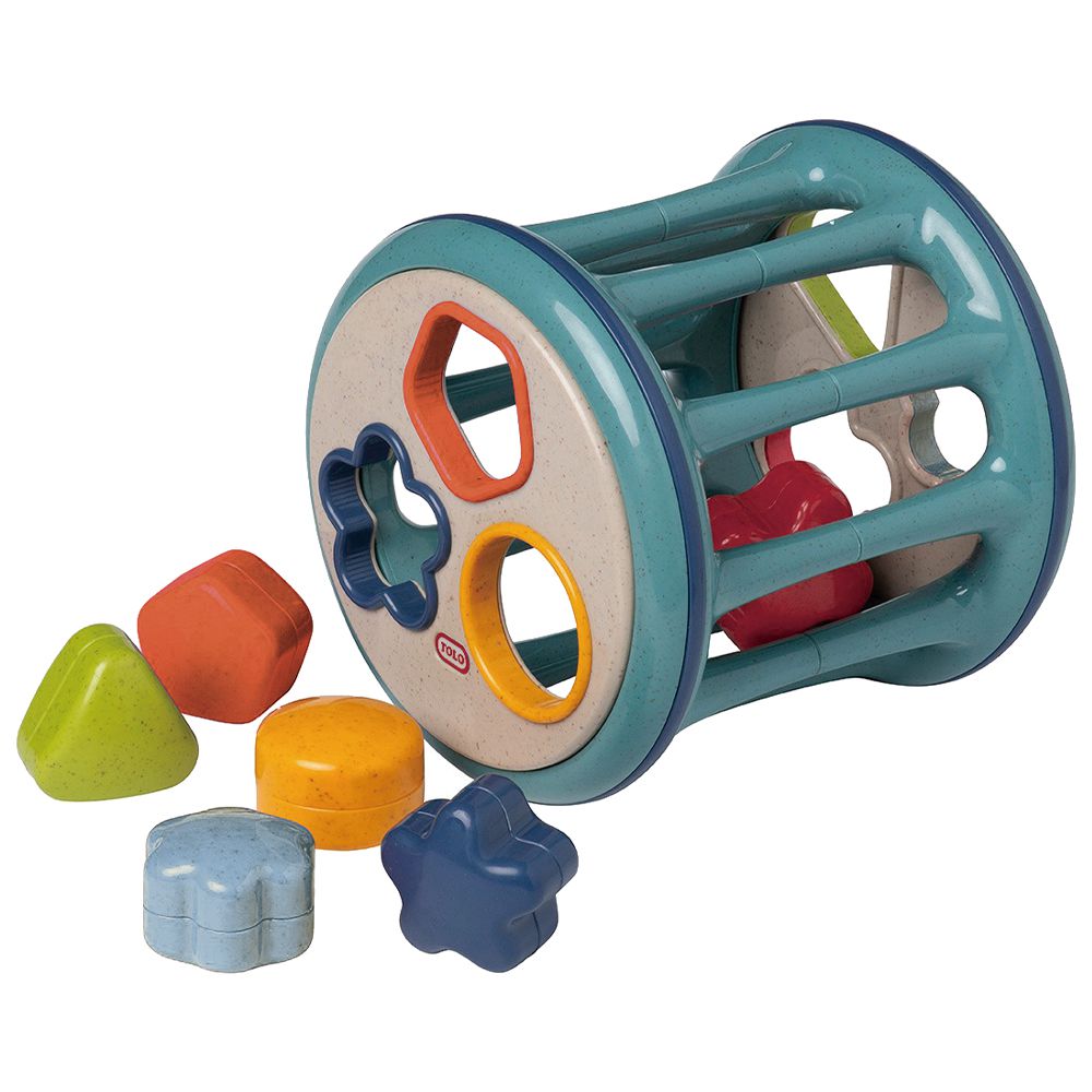 【啟蒙開發系列】顏色形狀配對滾輪 啟蒙開發玩具