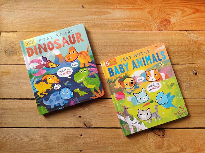 【歡鬧動物】小寶寶英文音效書！一起來聽聽動物們的聲音吧～