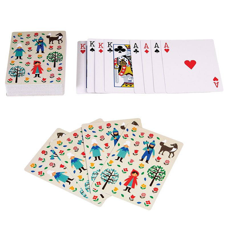 英國 Rex London - 鐵盒撲克牌/紙牌-小紅帽