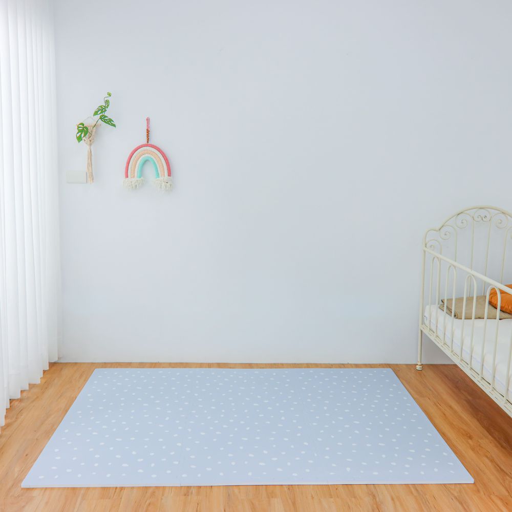 海上絲路-波爾卡系列巧拼-淺藍色 (單片62*62cm)-六片入