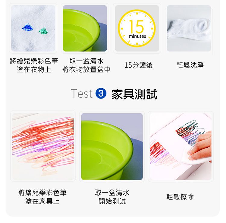 Crayola繪兒樂 - 可水洗錐頭彩色筆40色-盒損福利品