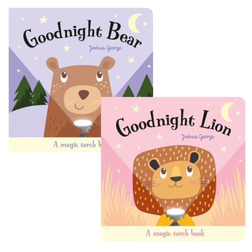 Kidschool - 【合購組】Goodnight Bear 晚安熊寶寶+Goodnight Lion 晚安小獅子