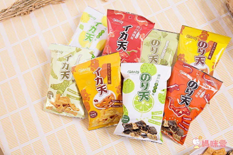 日本Hearty 魷魚脆餅 ❤ 瀨戶內特產檸檬魷魚