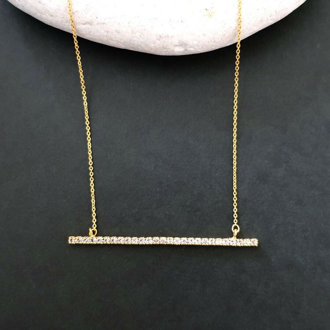 日本 Melody Accessory - 日本製 典雅華美水鑽長項鏈-愛心