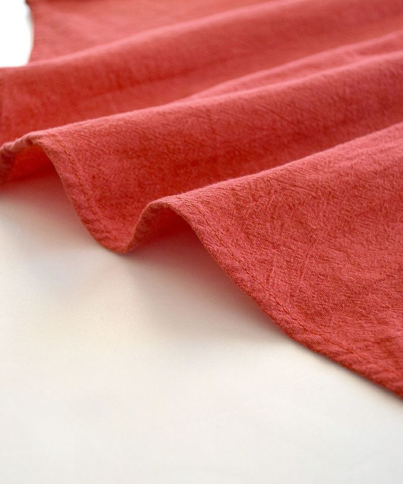 日本 zootie - 歪斜設計排扣長袖襯衫-深藍