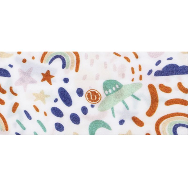 美國baby bling - 純手工極優雅細緻輕柔微彈性/毫無束縛感蝴蝶結髮帶/髮飾_印花經典款-夏日飛舞