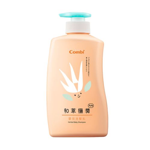 日本 Combi - 和草極潤嬰兒洗髮乳plus-500ml