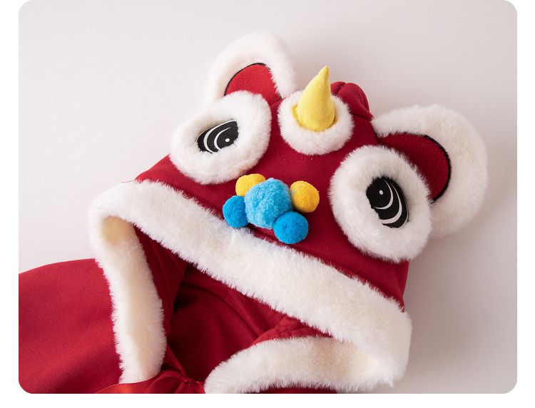 立體老虎頭斗篷