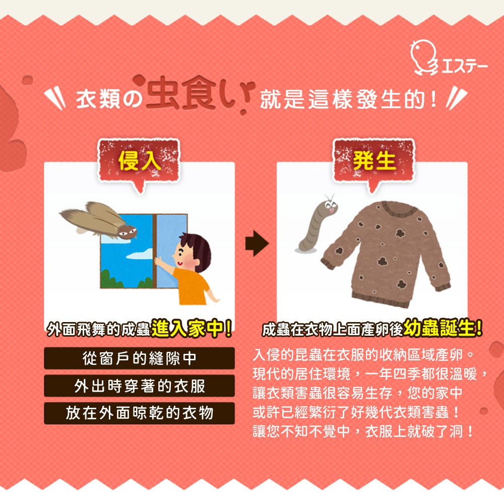 日本 ST 雞仔牌 - 便利防蟲(小包)-800g