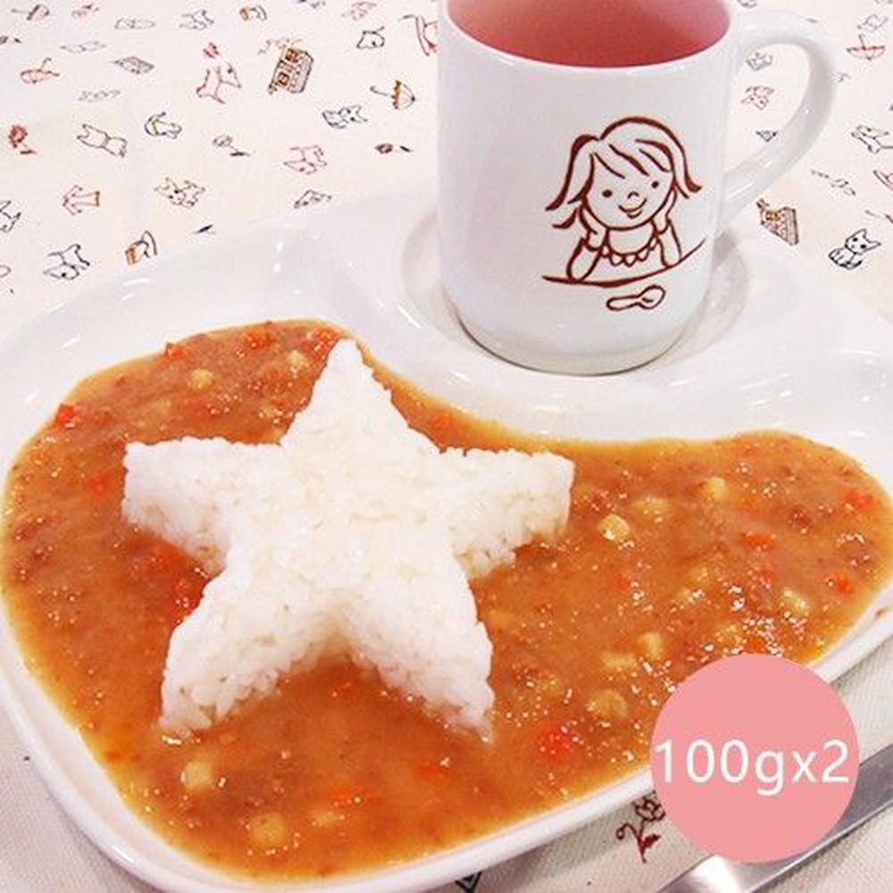 日本 CANYON - 兒童咖哩調理包-100克x2袋/盒