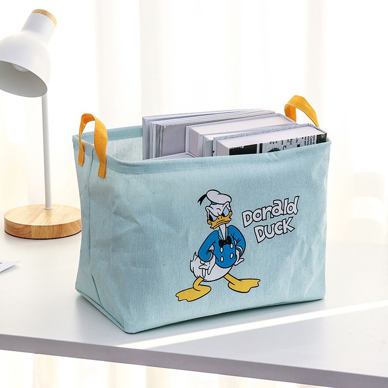 居家收納籃-卡通人物黛絲-粉色