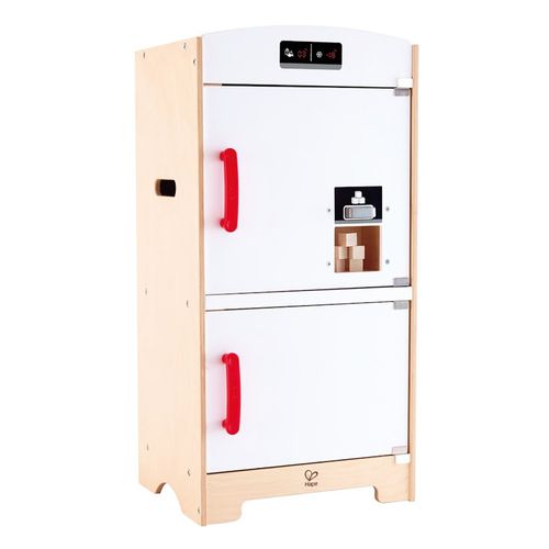 木製雙門冰箱家家酒玩具(家家酒玩具)