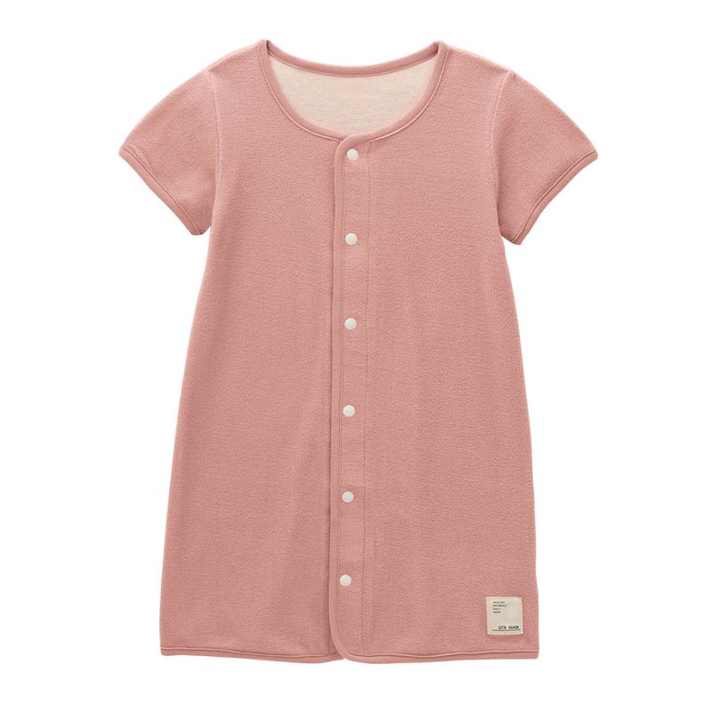 日本千趣會 - GITA 刷毛保暖防踢被/背心-素色-淺軍綠