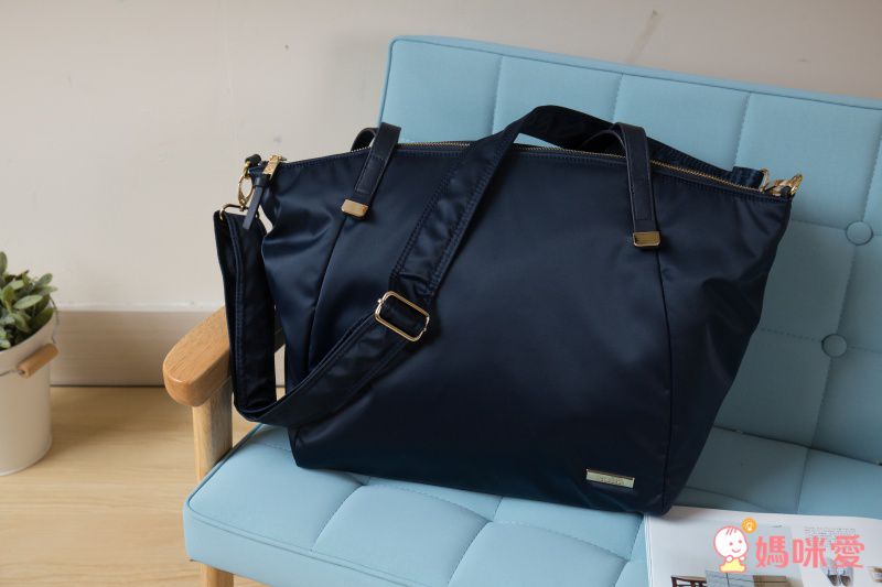 HARUhonpo 小晴天本舖 - Harulez 日本設計師の聯名款-Tote微金質感托特包-土星藍