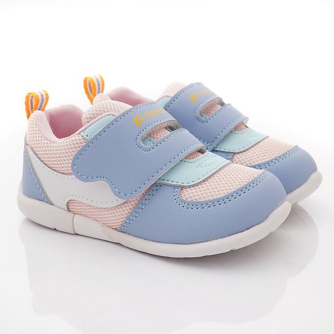 Moonstar日本月星 - MSCN幼童3E運動鞋(寶寶段)-學步鞋-藍粉