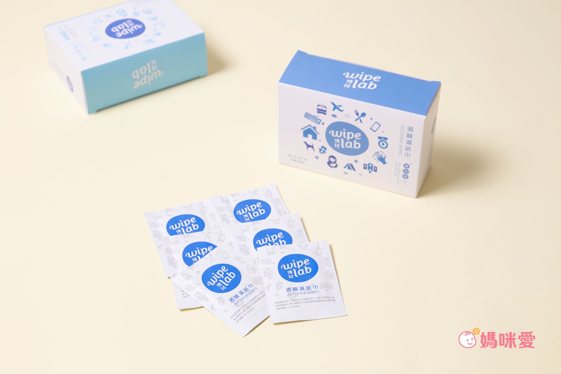 CSD中衛 - 【W博拭】酒精濕紙巾 1盒入(30片/盒)-12x12 cm