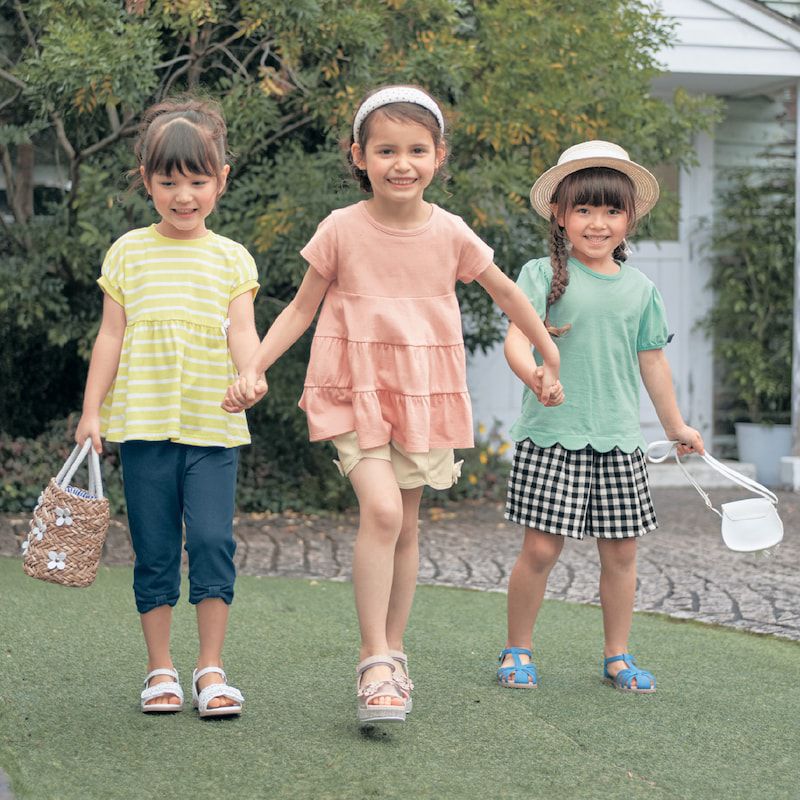 日本千趣會 - GITA 可愛貝形下擺泡泡短袖上衣-薄荷綠