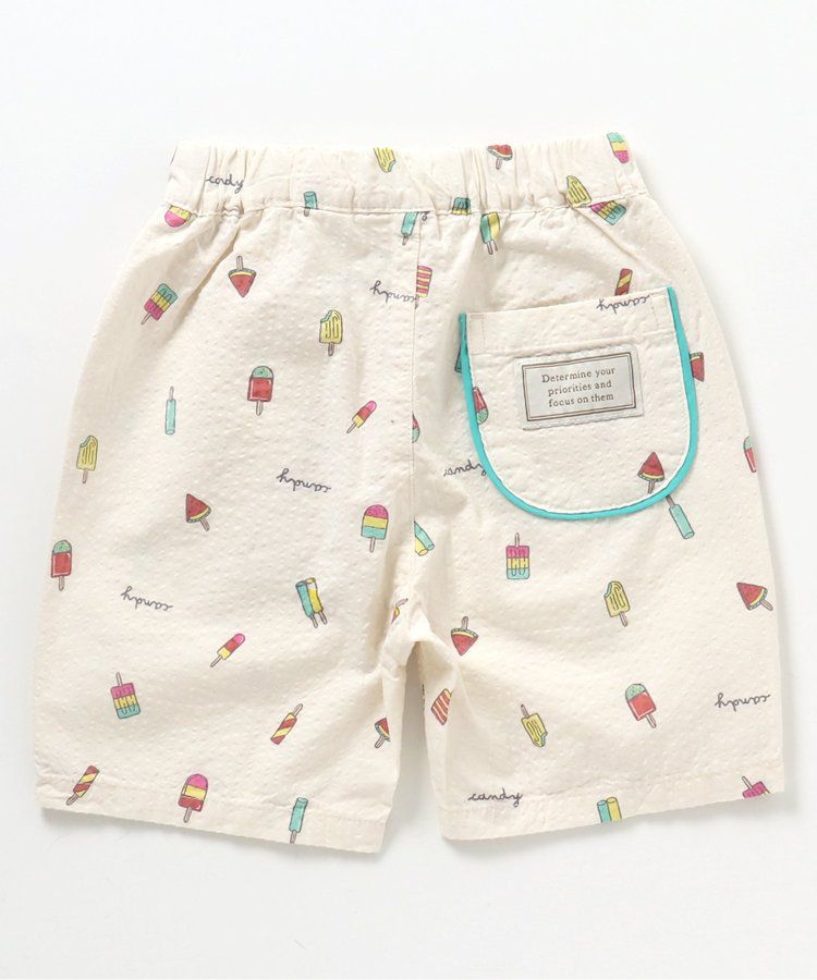 日本 apres les cours - 時髦風格工裝短褲-格子-灰