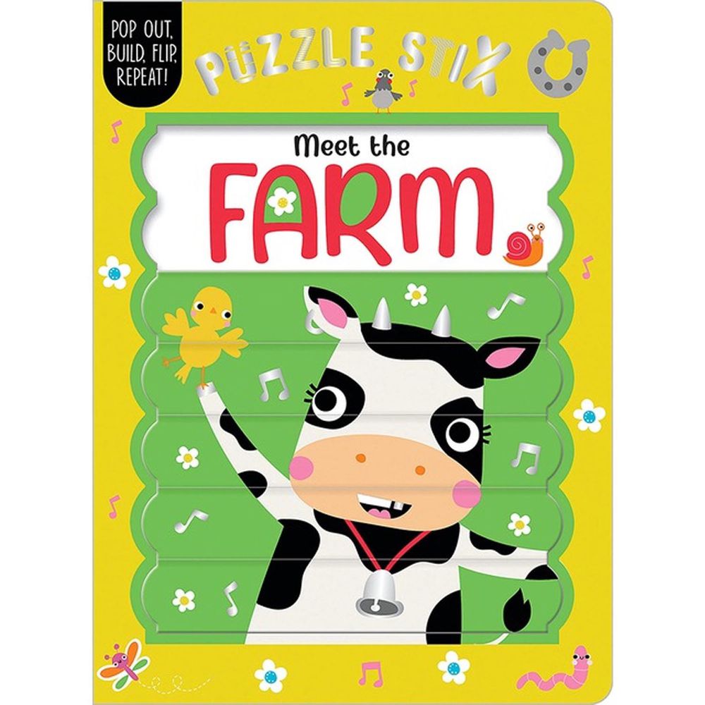 Puzzle Stix: Meet the Farm  一起來農場（拼圖遊戲書）